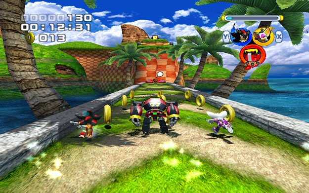 Скриншот Sonic Heroes HD (2004) PC
